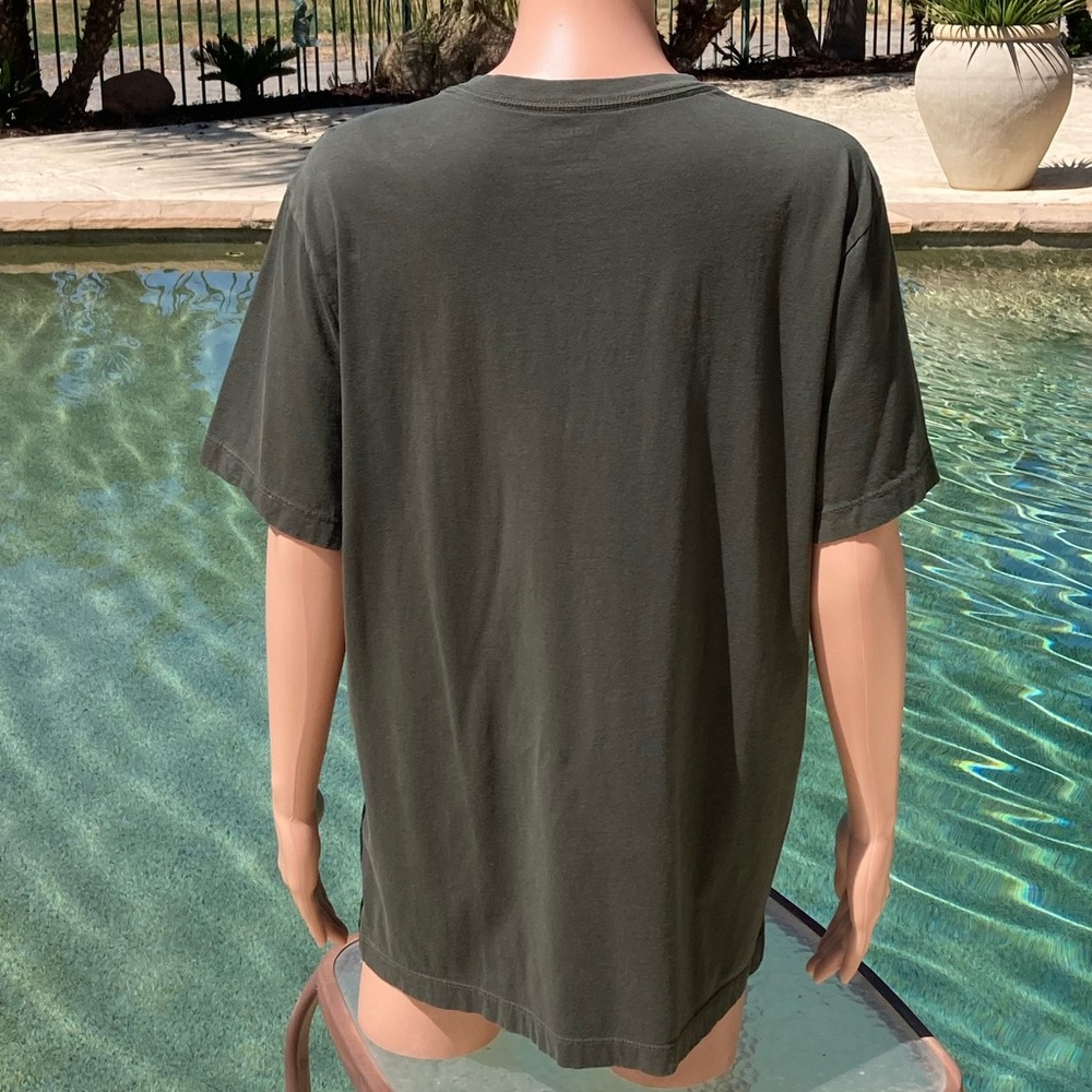 Sonoma V Neck Sundrenched Tee Pine Green Short Sleeve - Picture 2 of 7